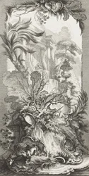 Rocaille (Rokoko-Design) in Nouveaux Morceaux pour des Paravents (Neue Konzepte für Paravents)